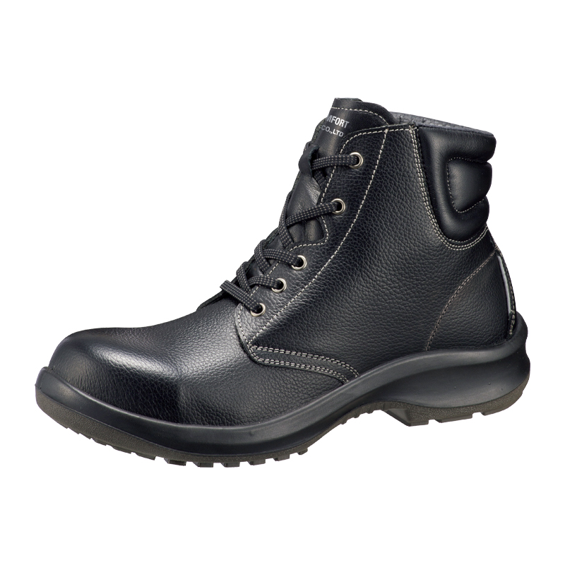 ミドリ安全 JIS規格 安全靴 甲プロテクタ付 長編上靴 PRM235 甲プロM2 ブラック 26.0 cm 3E - 1