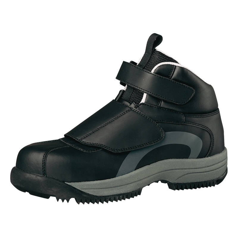 ミドリ安全 安全作業靴 JSAA認定 雪上用 簡易防水 スノーシューズ ハイカット プロスニーカー MPS135 メンズ ブラック 26.5 - 7